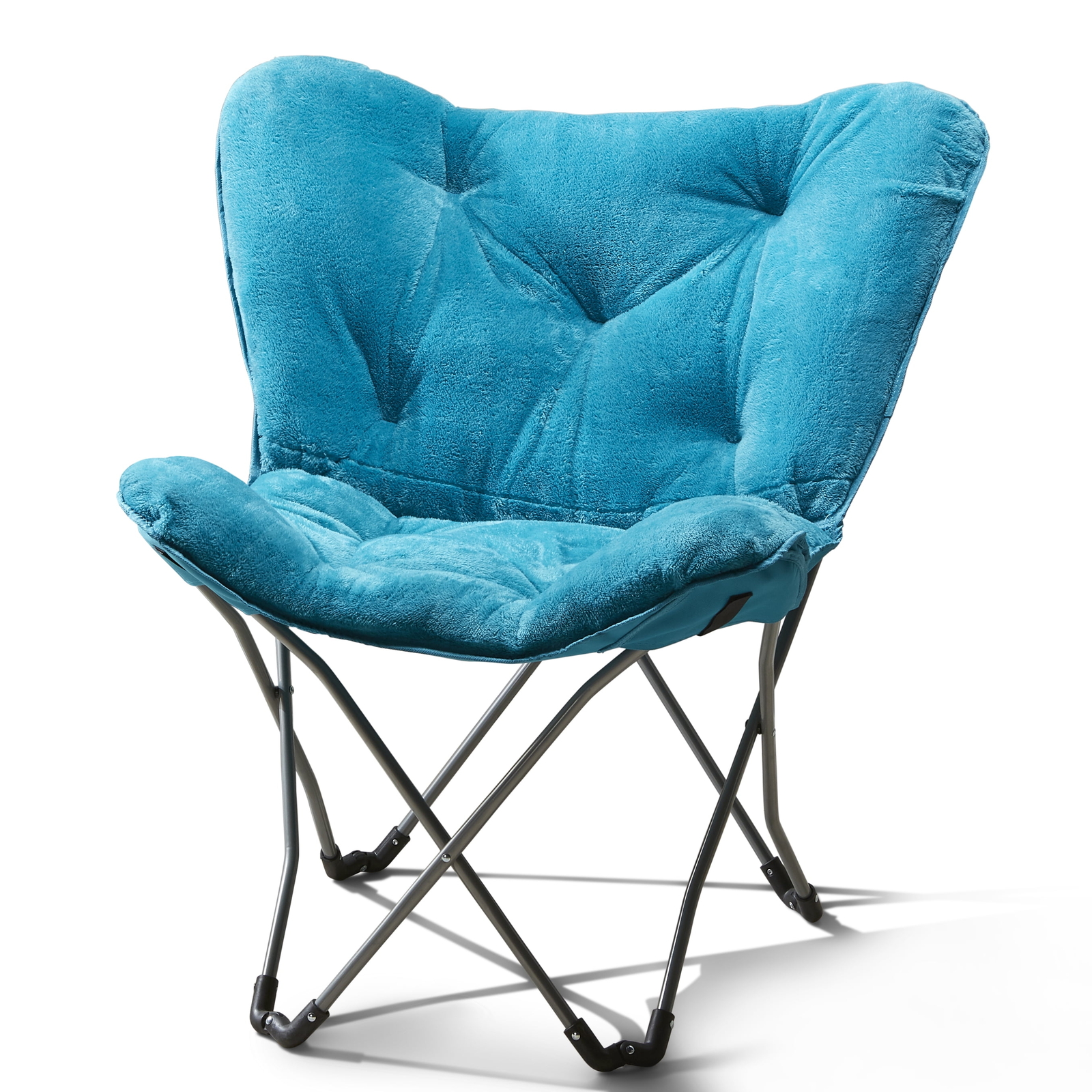 Folding Butterfly Chair Soft Portable Seat Collapsible Dorm Apartment Living New