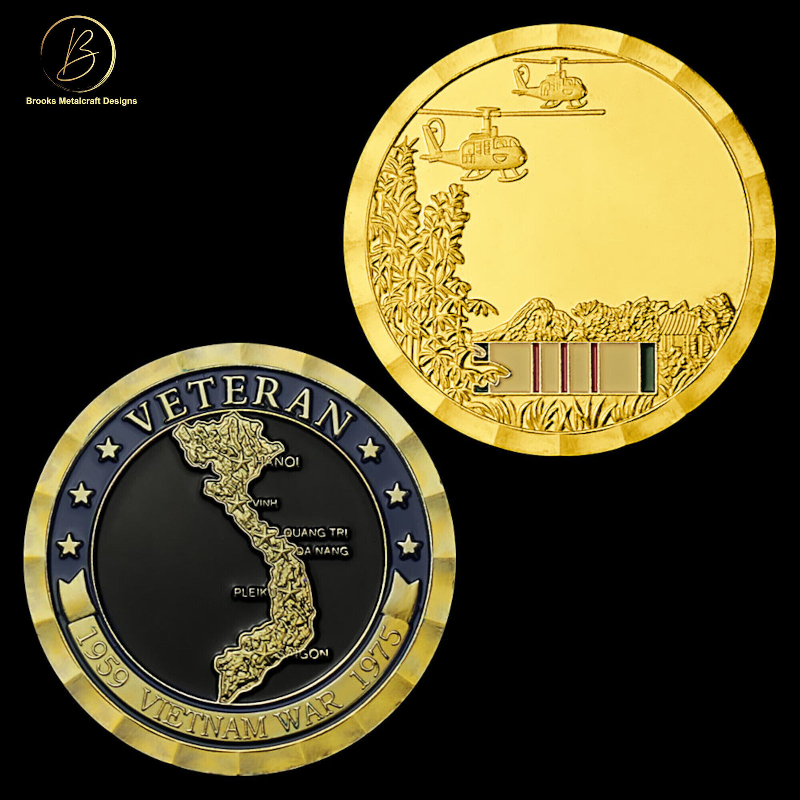 Vietnam Veteran Challenge Coin