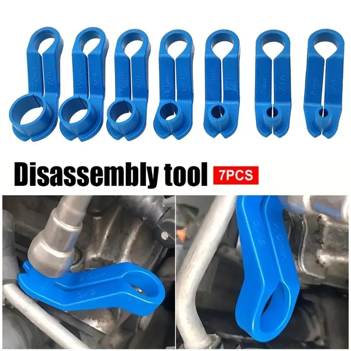7Pcs Fuel Line Disconnect Tool Set