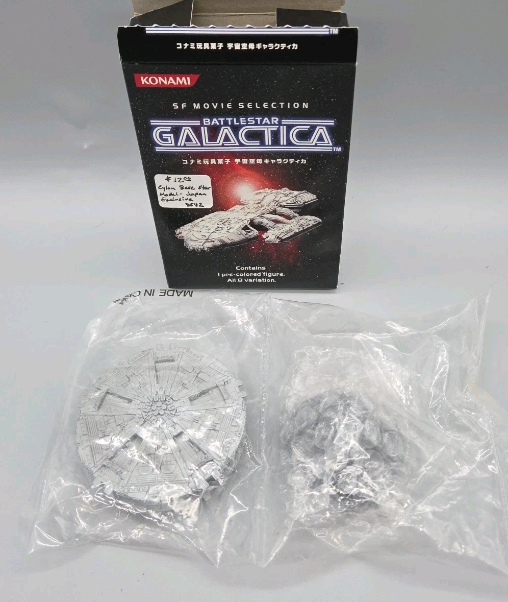 Konami Battlestar Galactica Cylon Base Star Model Open Box