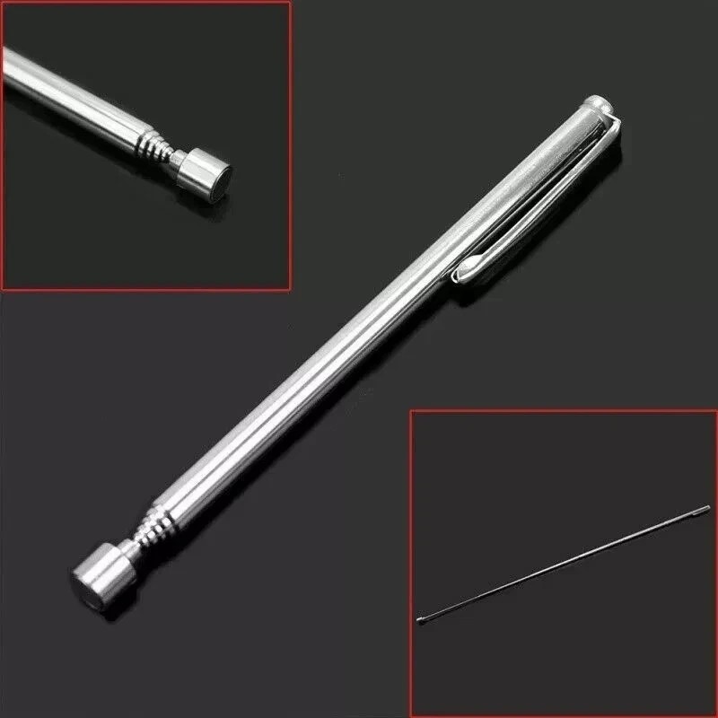Portable Telescopic Magnetic Pick Up Rod Tool Stick Extending Magnet 25.6" 1.5L*