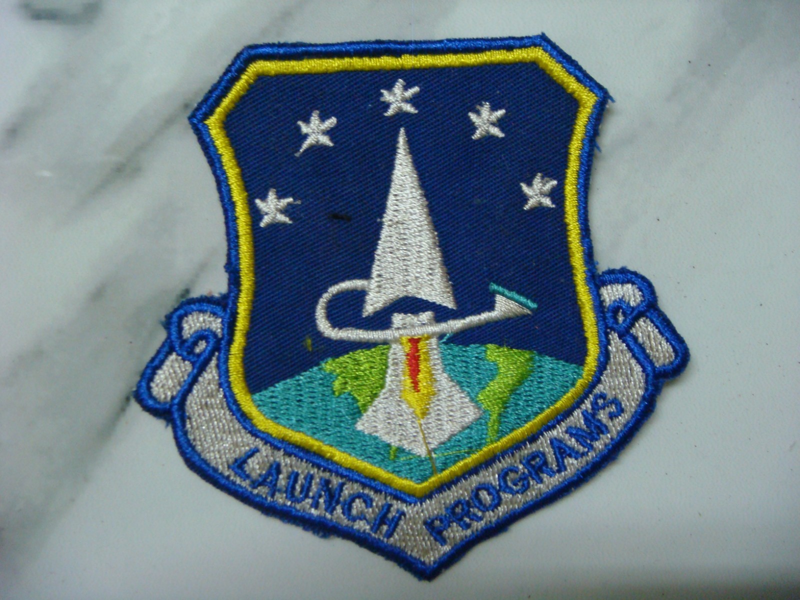 USAF LAUNCH PROGRAMS  PATCH