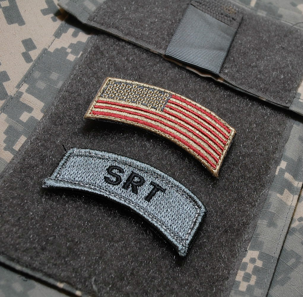 KANDAHAR-WHACKER JSOC AFGHAN MP TRAINING: CBP Special Respond Team SRT + US Flag