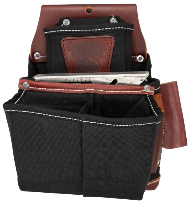Occidental Leather B8064 Black Oxy Lights� Fastener Bag with Double Outer Bag