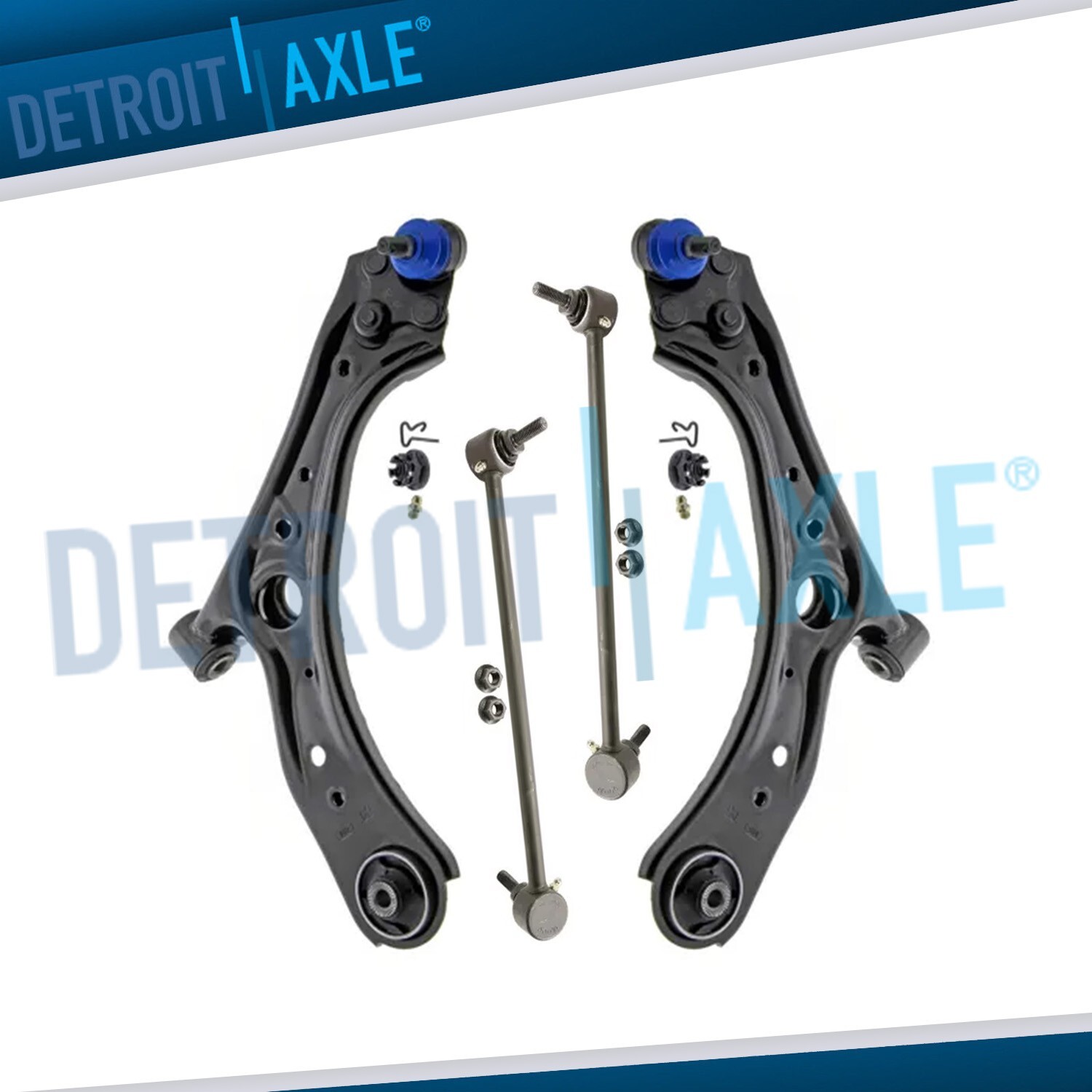 Front Lower Control Arms w/ Ball Joint Sway Bars Kit for 2016 - 2021 Honda HR-V