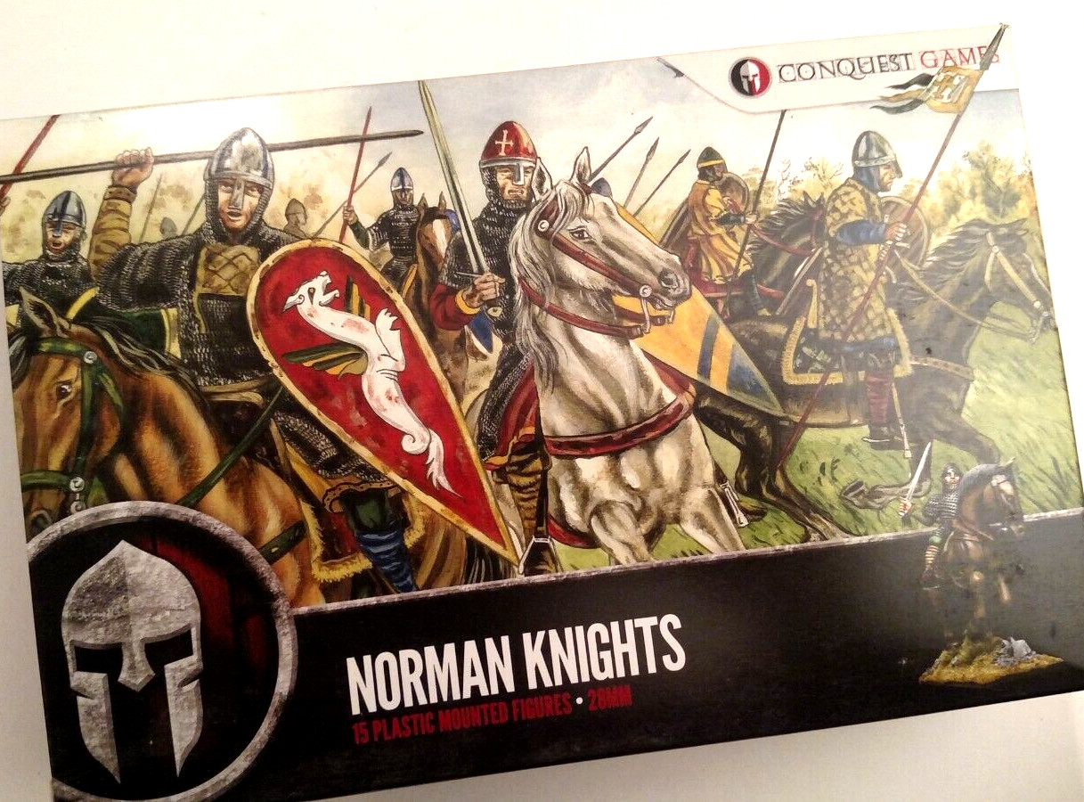 Conquest Games 28mm Norman Knights- For SAGA, Hail Ceasar & Dark Age Games