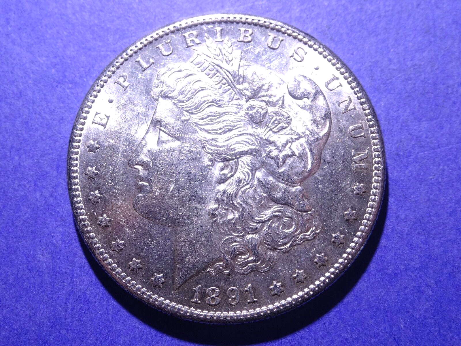 1891-S Morgan Dollar Borderline Uncirculated