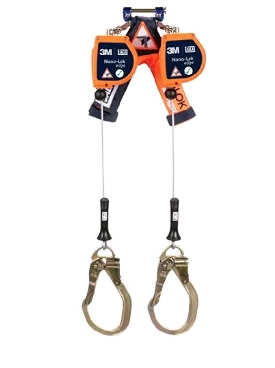 3M DBI-SALA Nano Lok Edge Twin Leg Self Retracting Lifeline  NEW  2024 Dates