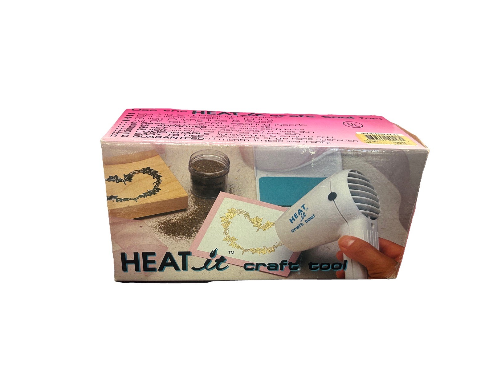 Vintage White Heat It Drying Safe Craft Tool FA-85120920 Ranger New Open Box