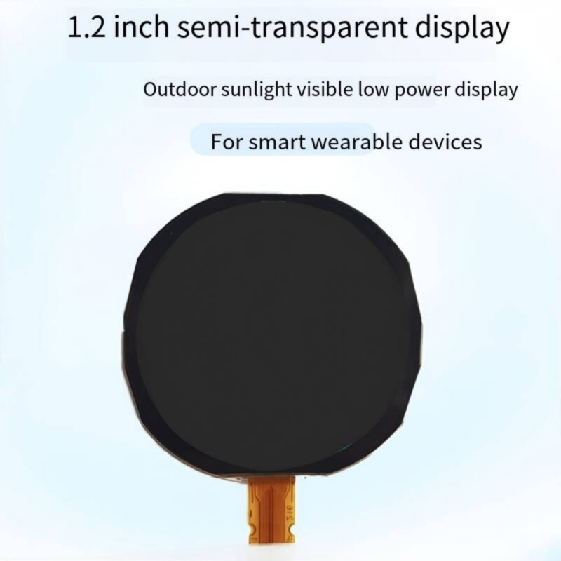 1.2inch Circular LCD Screen 240x240 Resolution Replacement For Smartwatch