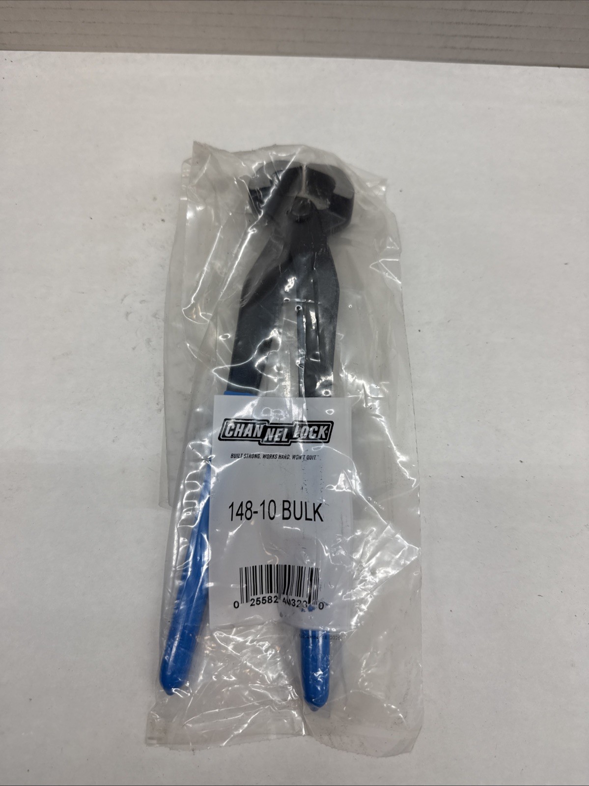 Channellock 148-10 End Cutting Nippers, 10 In, Metallics|Silver metallic