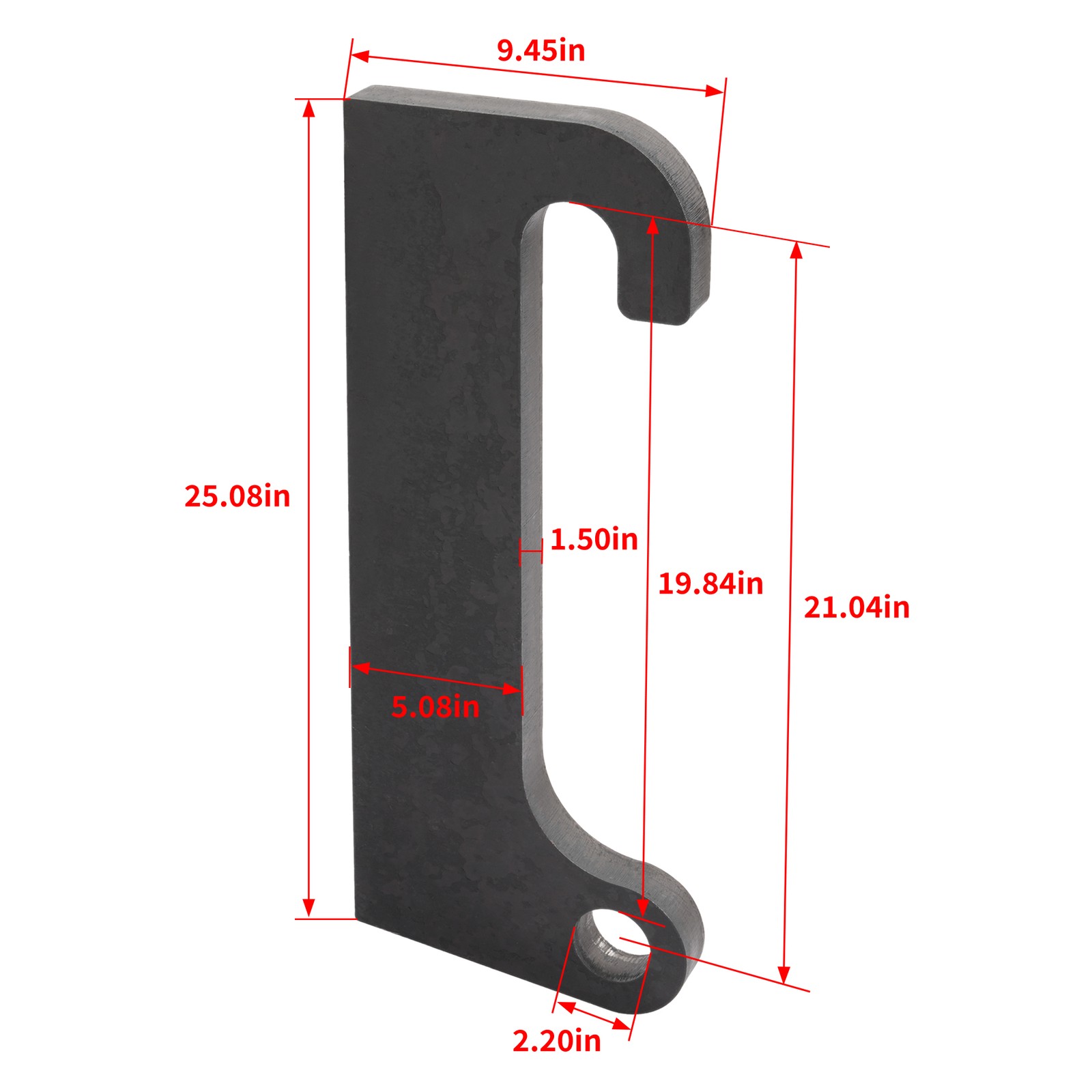 One Pair Steel Blank Quick Attach Loader mounts For Cat IT28 Loader mounts