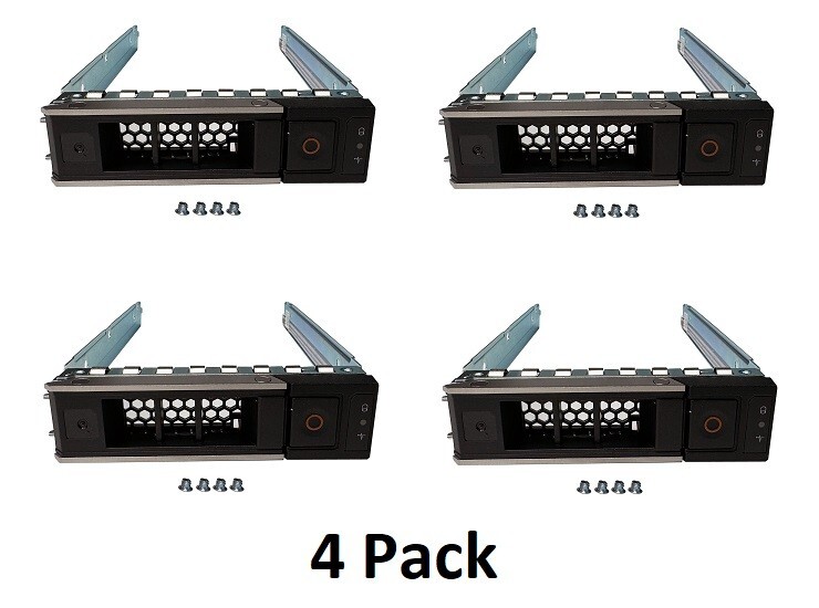 *4 Pack* Precision R7920 R7960 LFF Drive Tray w/Screws