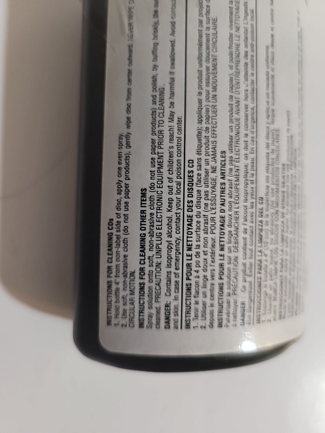 Maxwell Disc Electronic Cleaner 4oz Solution New