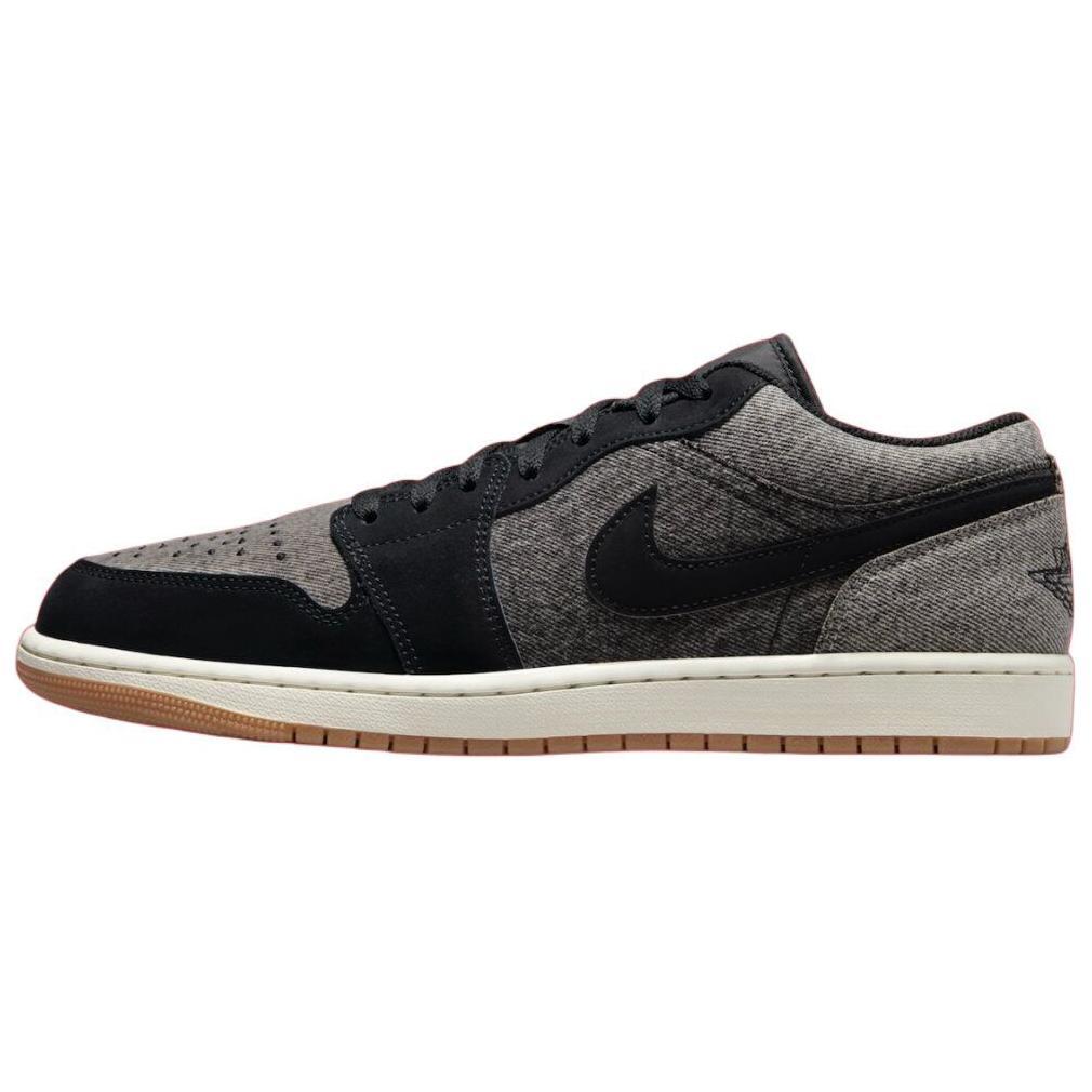 Air Jordan 1 Low Black Denim - HJ4360-001