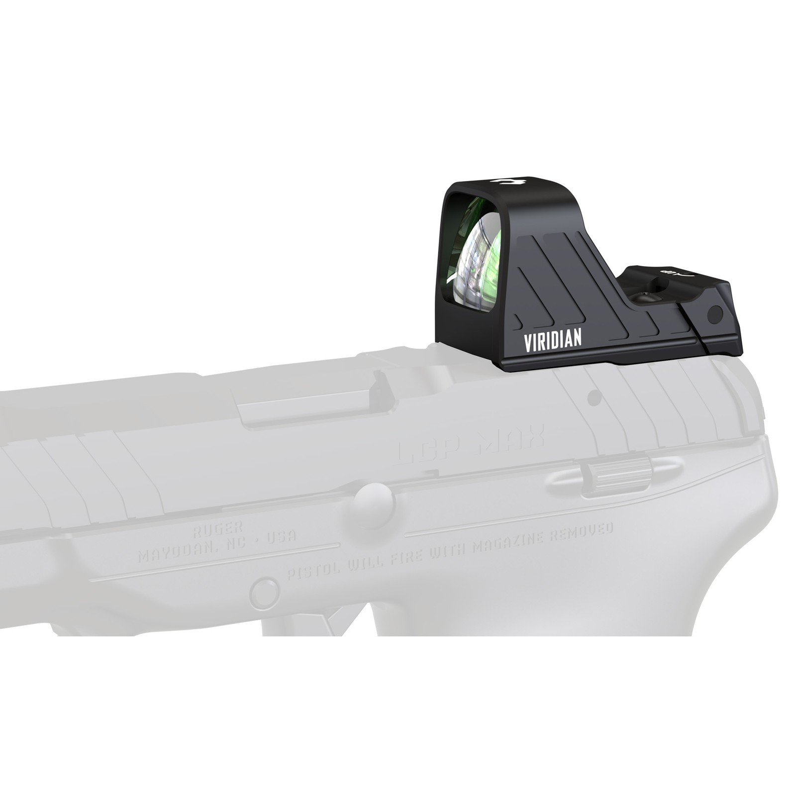 Viridian RFX 1 Custom Green Dot 1X16 Objective 3 MOA Fits Ruger LCP MAX 981-0140