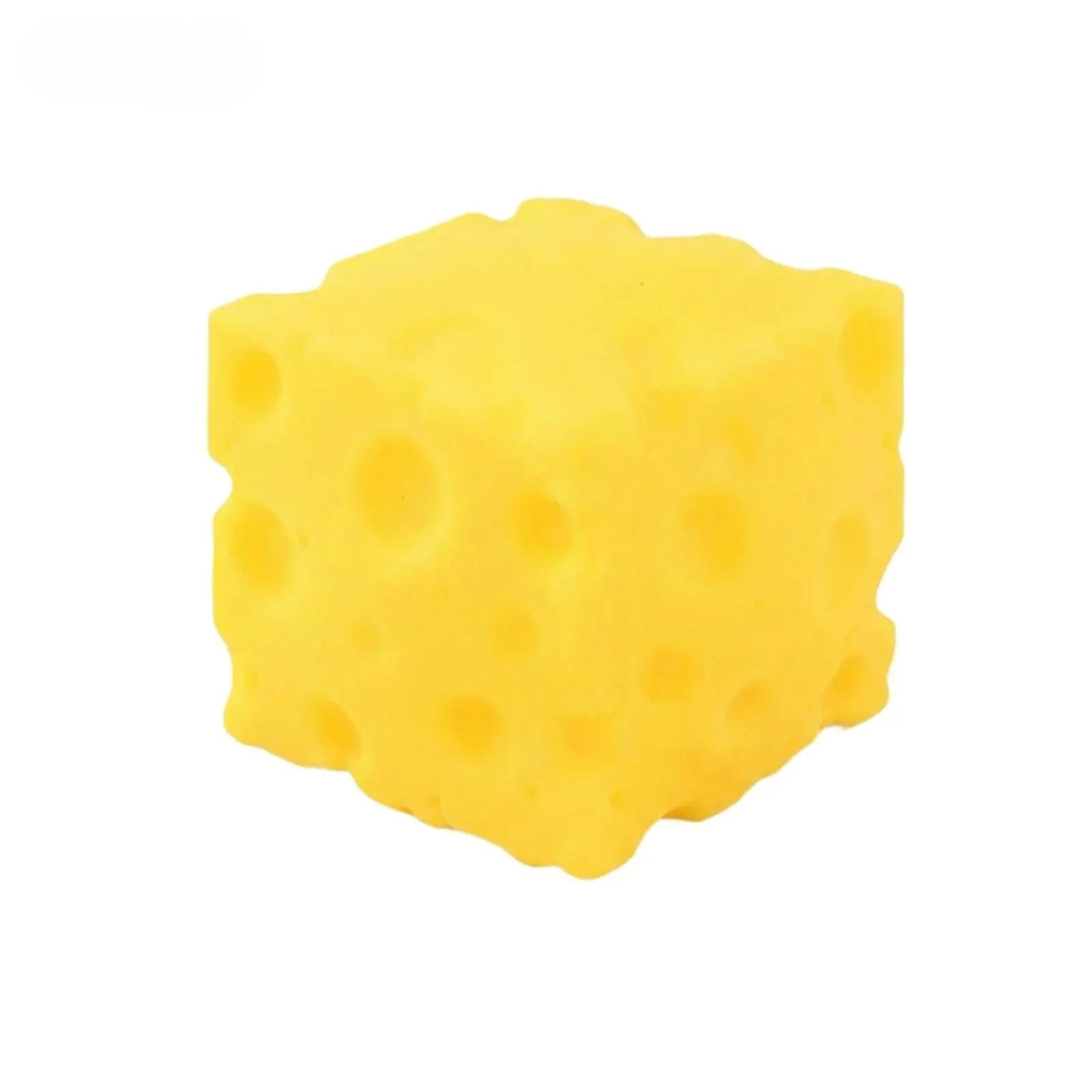 Squishy Cheese Block Stress Relief Squeeze Toy Gifts Big Cheese Shape Cyber Deal