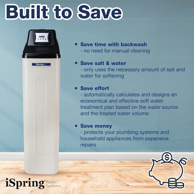 Whole House Water Softener 45000 Grain Salt Based System New Authentic