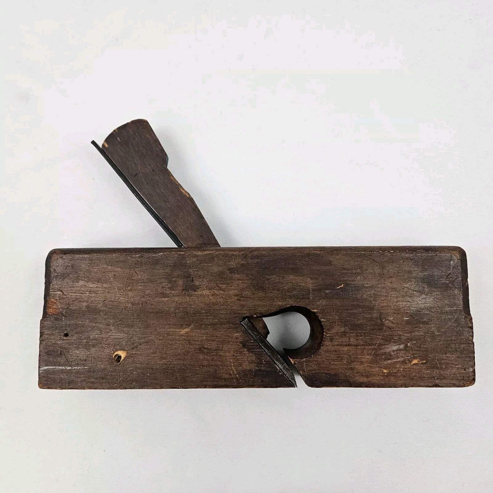 Antique Molding Plane Bullnose Pattern 1 1/2" German Woodwork Carpentry