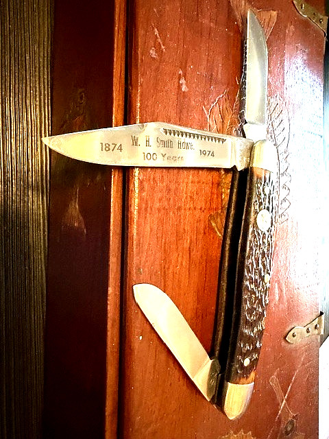 Boker Tree Brand RARE WH SMITH HARDWARE 100 YEAR ANNIVERSARY 1874-1974 NICE COND
