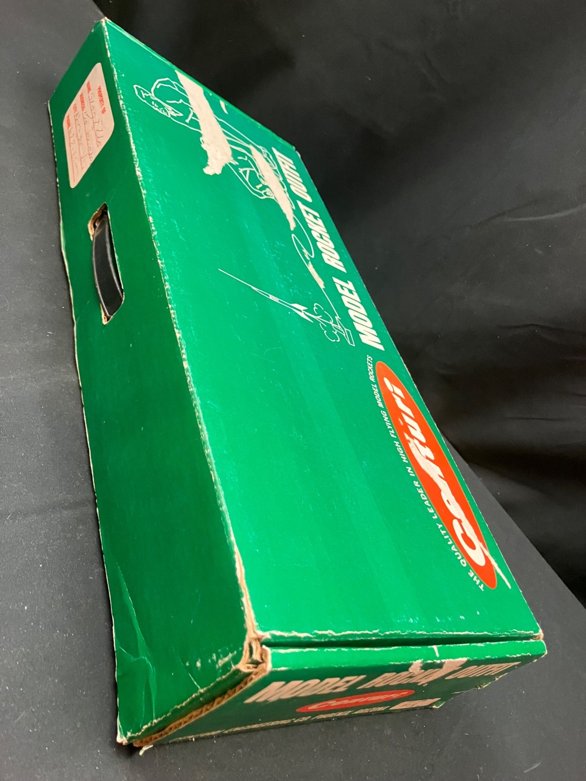 Vintage Centuri Field Box & Parts, Including Launch Controller & 3 pc Launch Rod