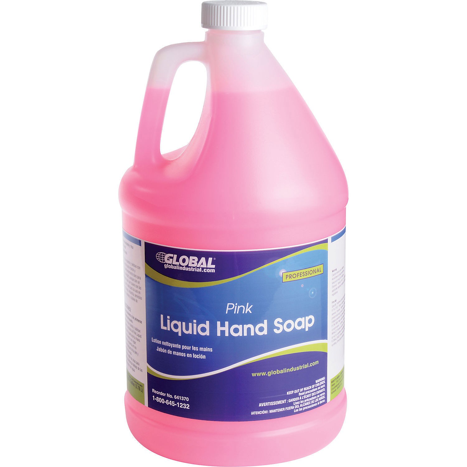 Liquid Hand Soap Case Of Four 1 Gallon Bottles Pink