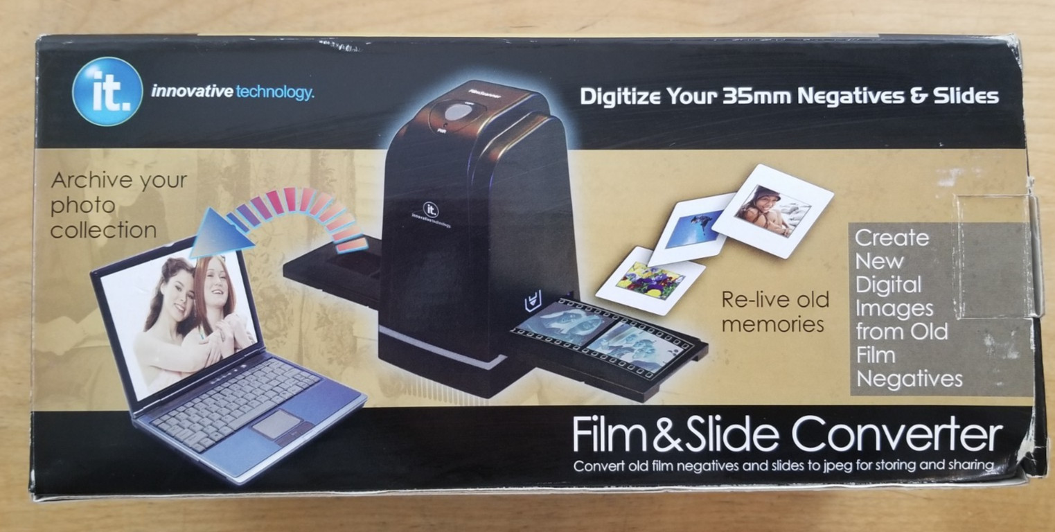 Innovative Technology ITNS-300 35mm Negative Film and Slide Converter to PC