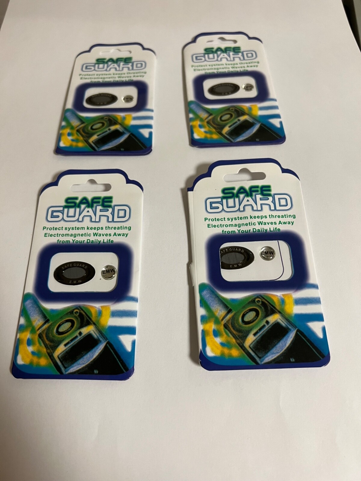 4Pcs Emf Sticker Protection Anti  Cell Phone Sticker for Phones and  Laptop EMW