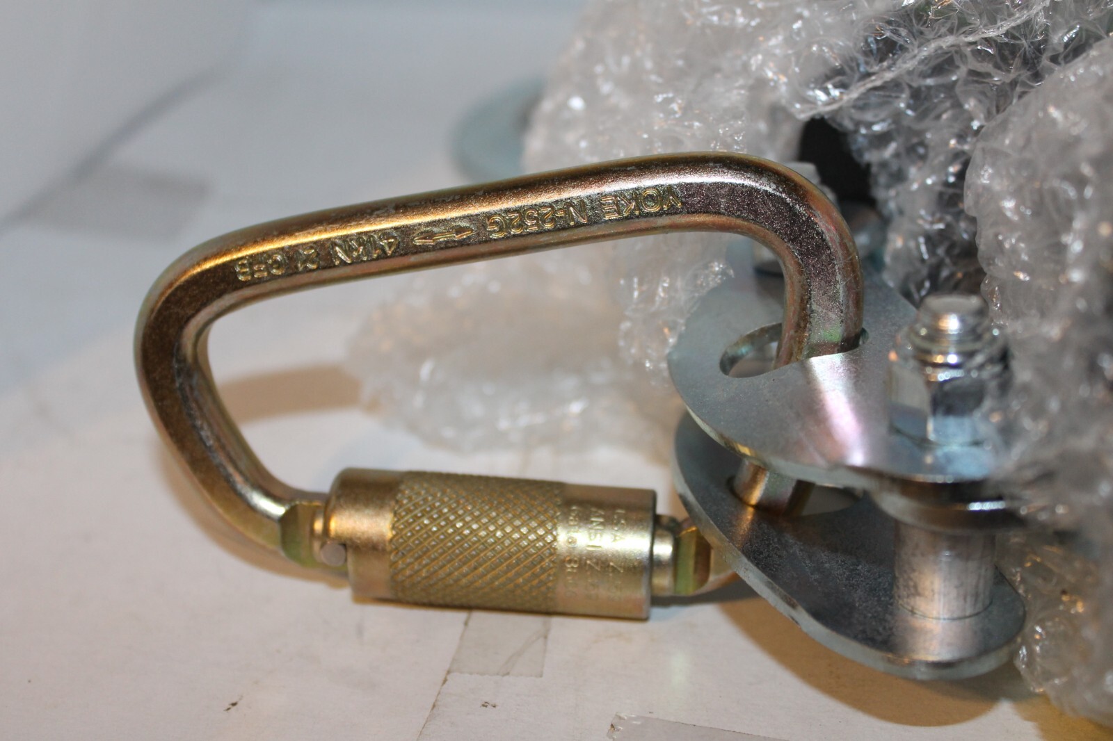 Safewaze FS-FSP14085-W-RBH 7' Self Retracting Lanyard w/ Double Leg Rebar Hooks