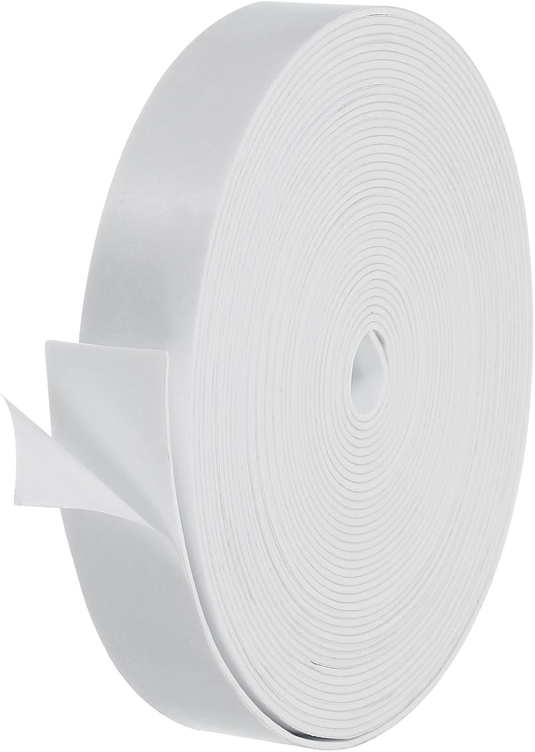 Weather Stripping Door Seal Strip, 1 Roll 1 Inch X 1/16 Inch X 32 Ft Self Adhesi