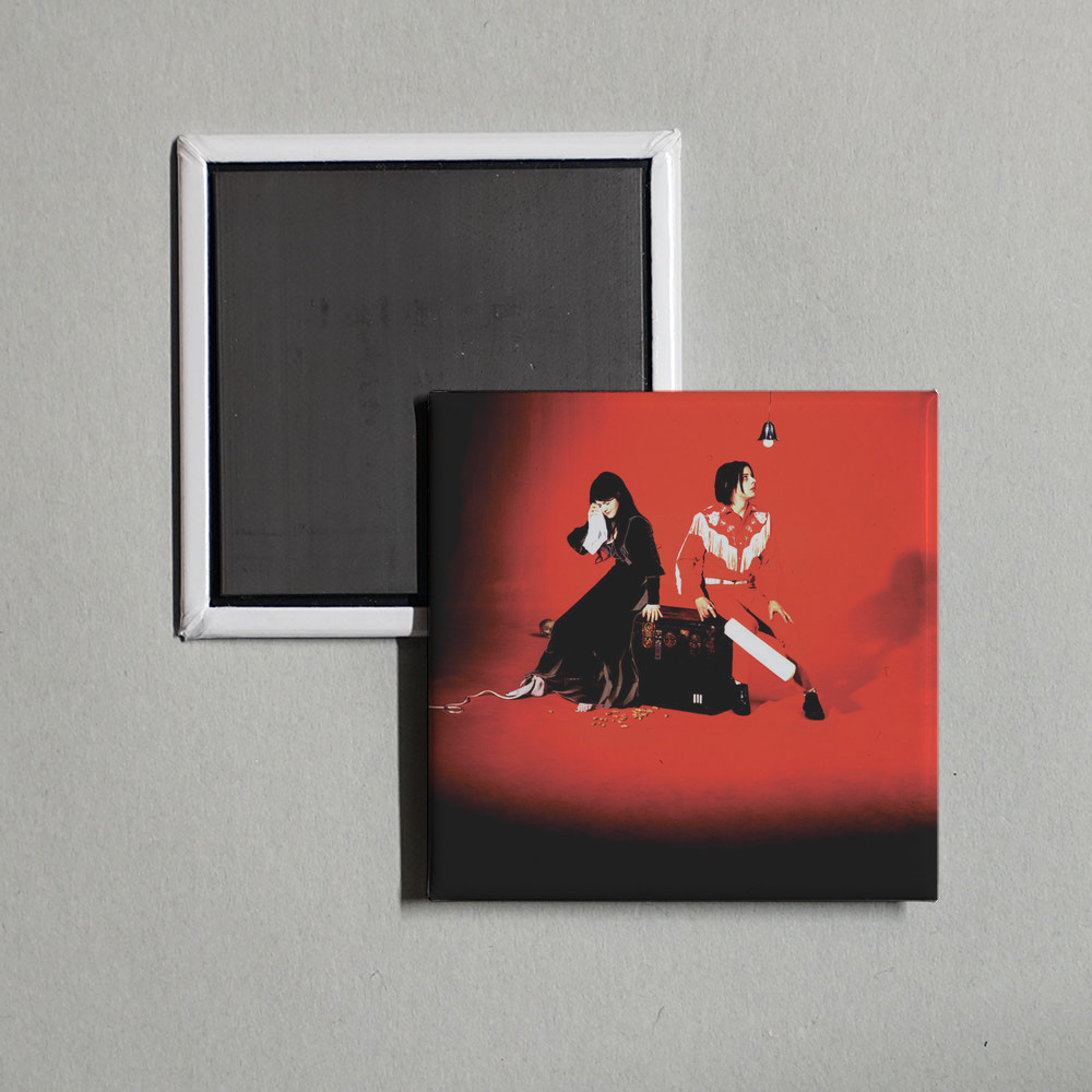 The White Stripes - Elephant Album Cover Locker Fridge Magnet
