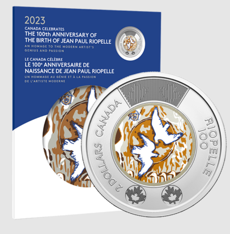 2023 Canada Riopelle keepsake collector set - 7 uncirculated coins
