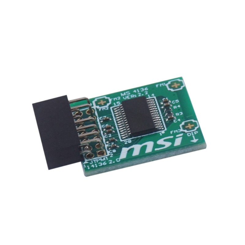 TPM2.0 Security Module MS-4136 Computer Connection Adapter Supporting TPM2.0