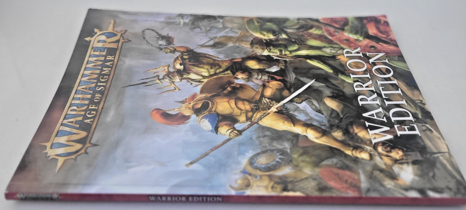 Warrior Edition. Warhammer Age of Sigmar Soft Back Core Rule Book. VG+