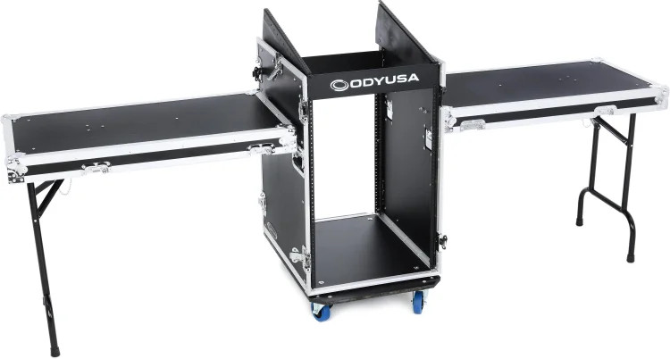 Odyssey FZ1316WDLXII 13U Top / 16U Front Pro Combo Rack Case with Two Side