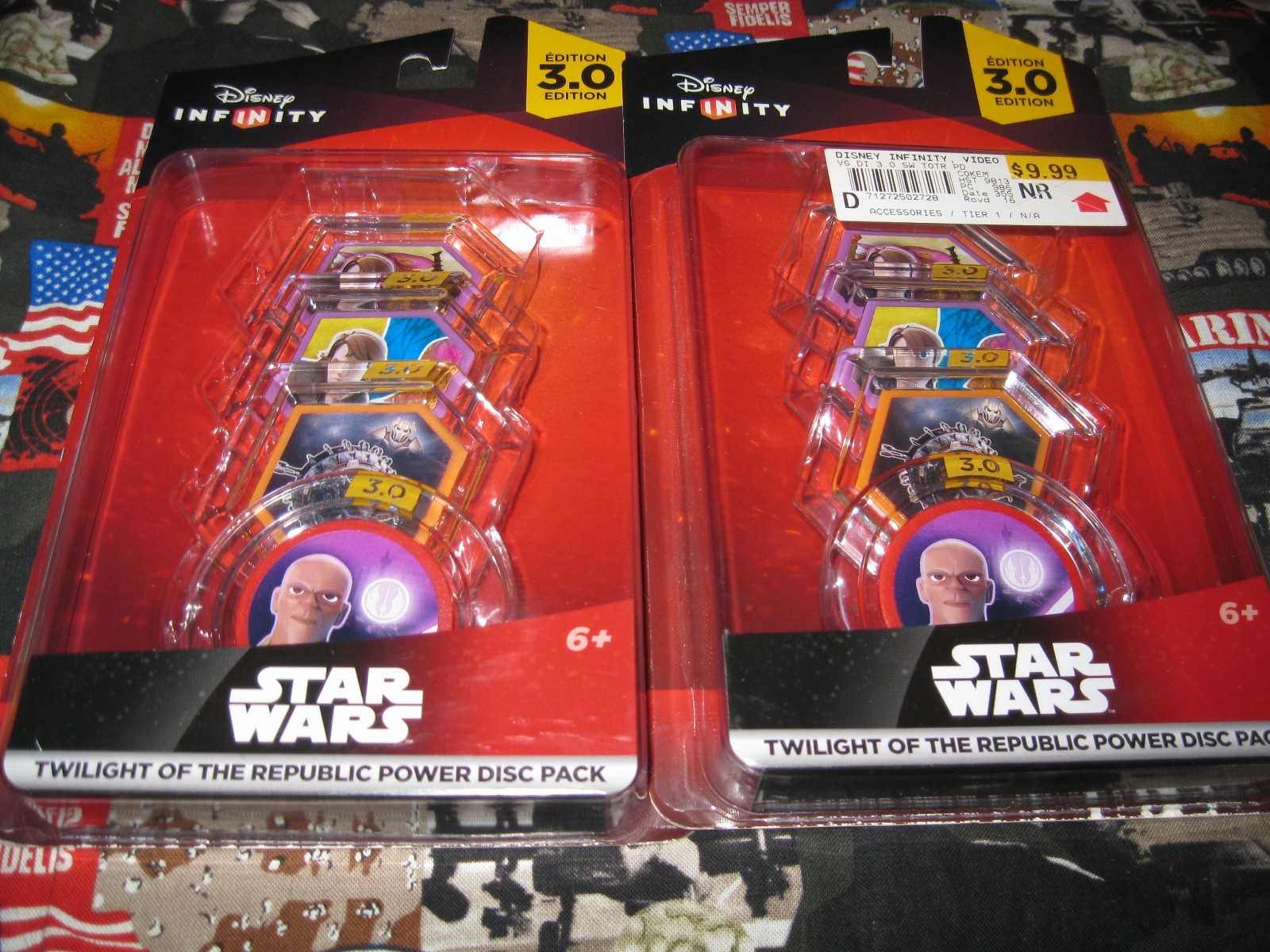 Star wars Power Disc Pack - Disney Infinity 3.0 [Brand New]  2 packs
