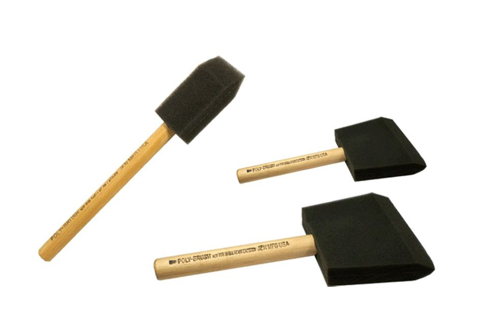 High Quality Poly Sponge Brushes Applicator  Multi-Size