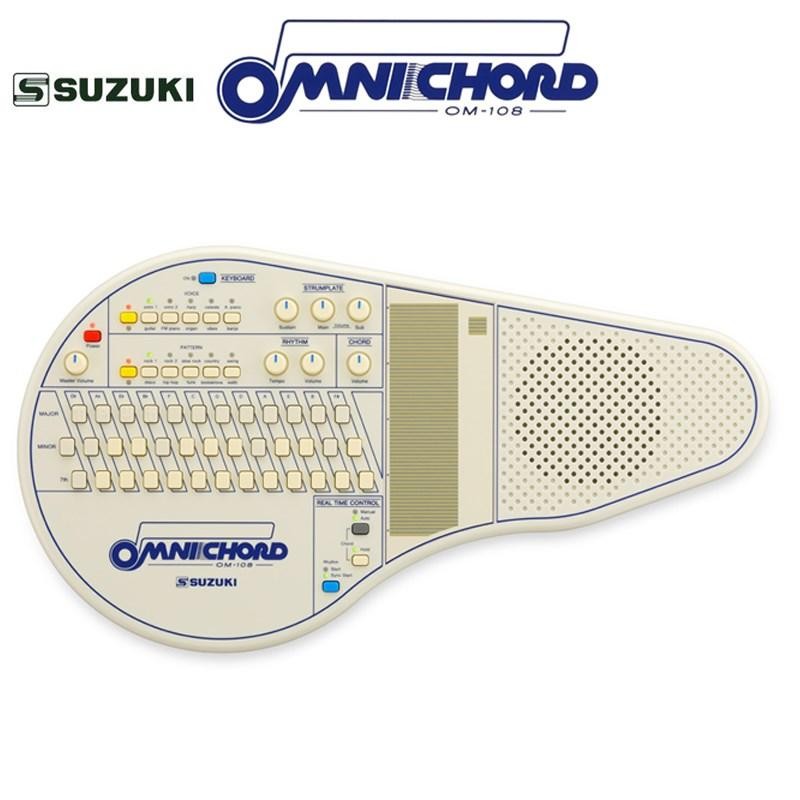 SUZUKI OMNICHORD OM-108 STRUMPLATE AUTO BASS CHORD ELECTRONIC MUSICAL NEW