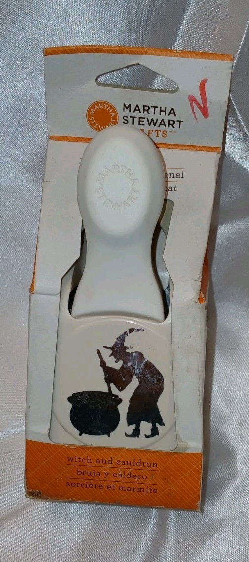 Martha Stewart Large Witch And Caulton Punch New