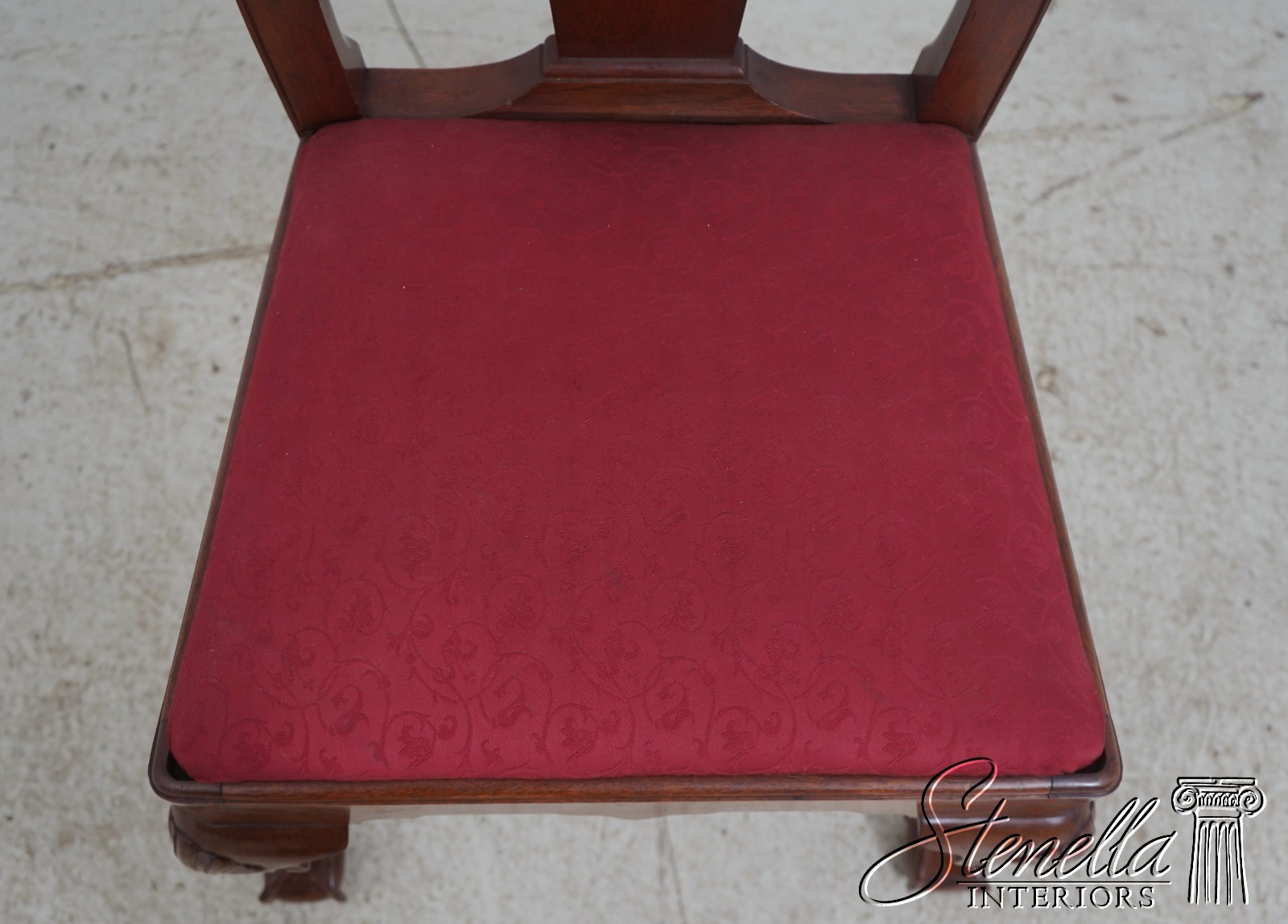 65223EC: Pair Bench Made Chippendale Mahogany Side Chairs