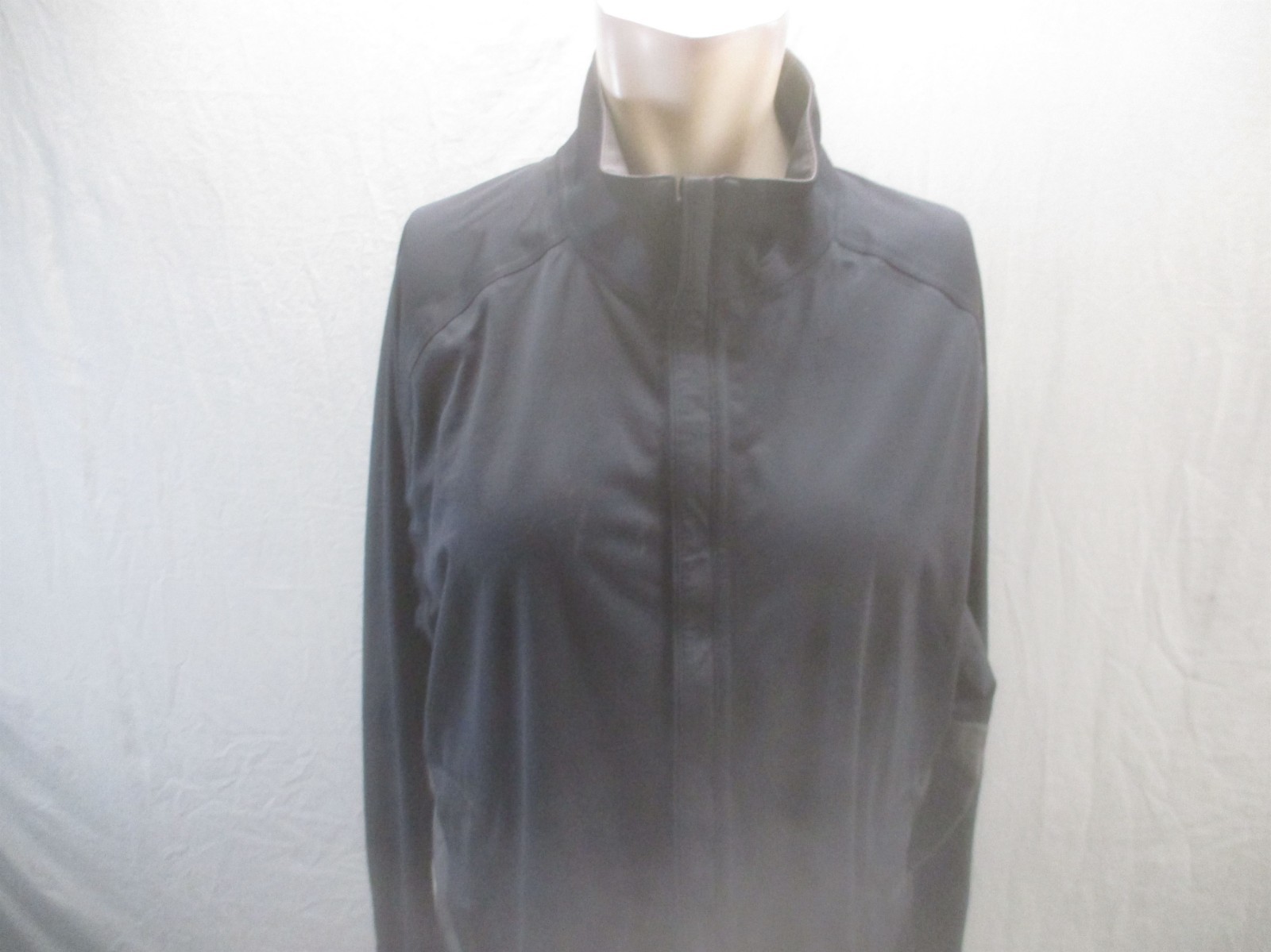 Nike Golf Size M Mens Gray Full Zip Collared Windproof Activewear Jacket 120