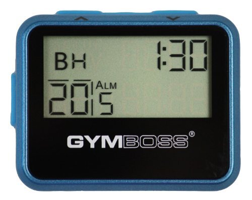 Interval Timer and Stopwatch - Teal/Blue Metallic Gloss