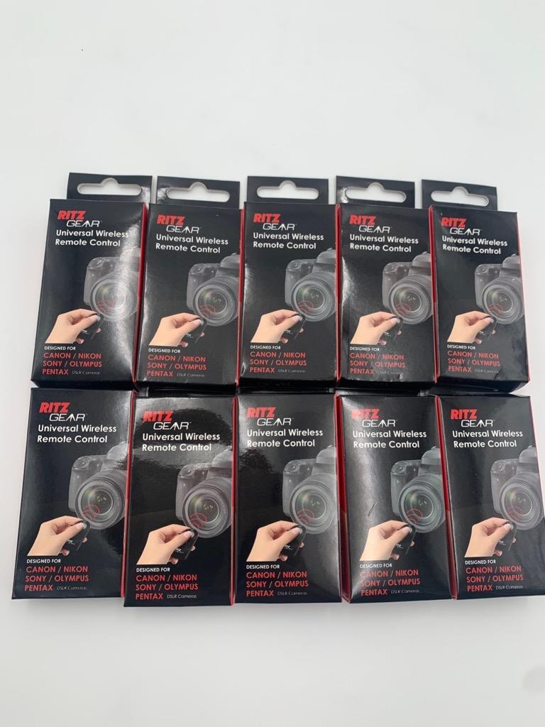 Lot of 10 Ritz Gear Universal Wireless Remote Control