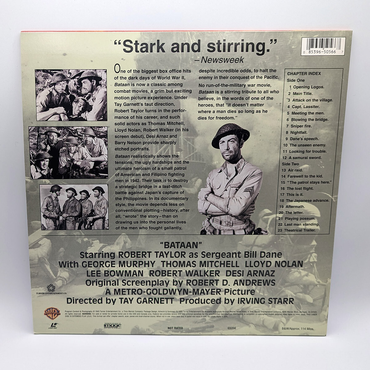 Bataan (1943) LD Laser Disc Laserdisc - 65056