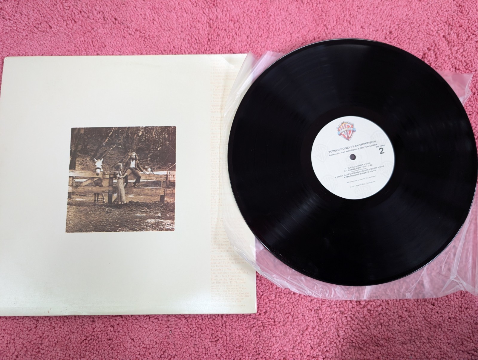 VAN MORRISON - TUPELO HONEY - 1971 - VINYL RECORD