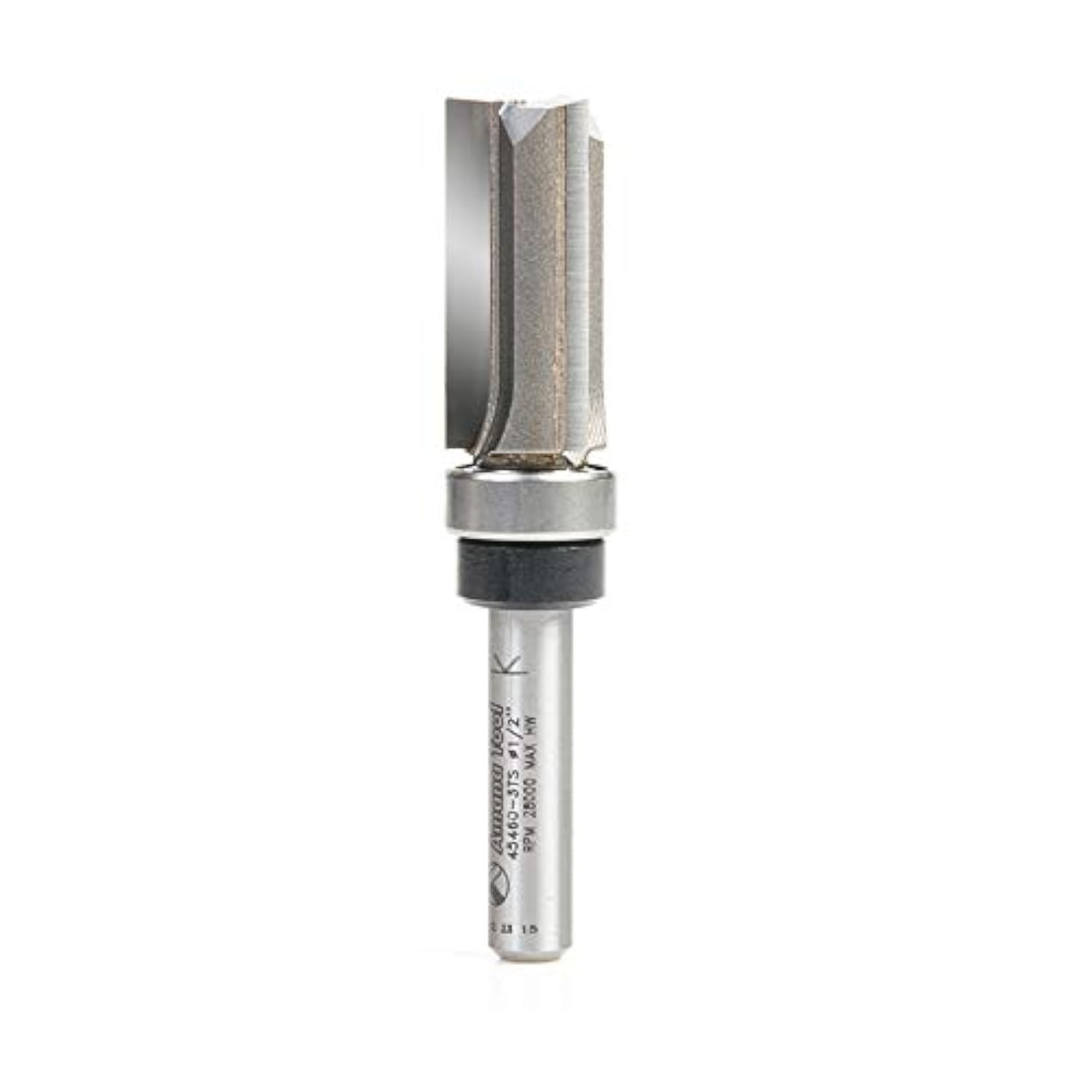 - 45460-3TS Carbide Tipped Flush Trim Plunge Template 1/2 Dia X 1" 4 Sh