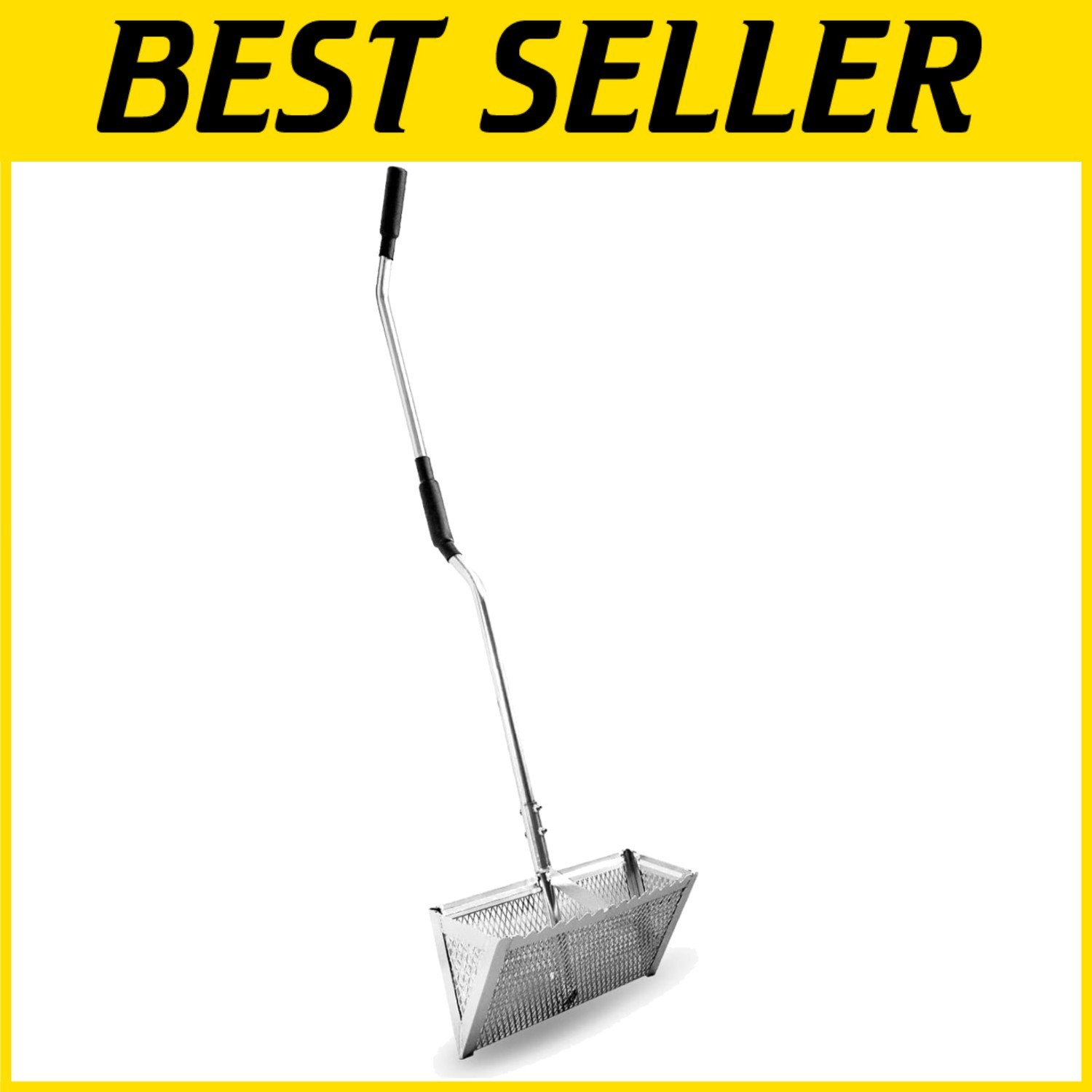 Sand Flea Rake 16” Wide Basket - Sharp Teeth
