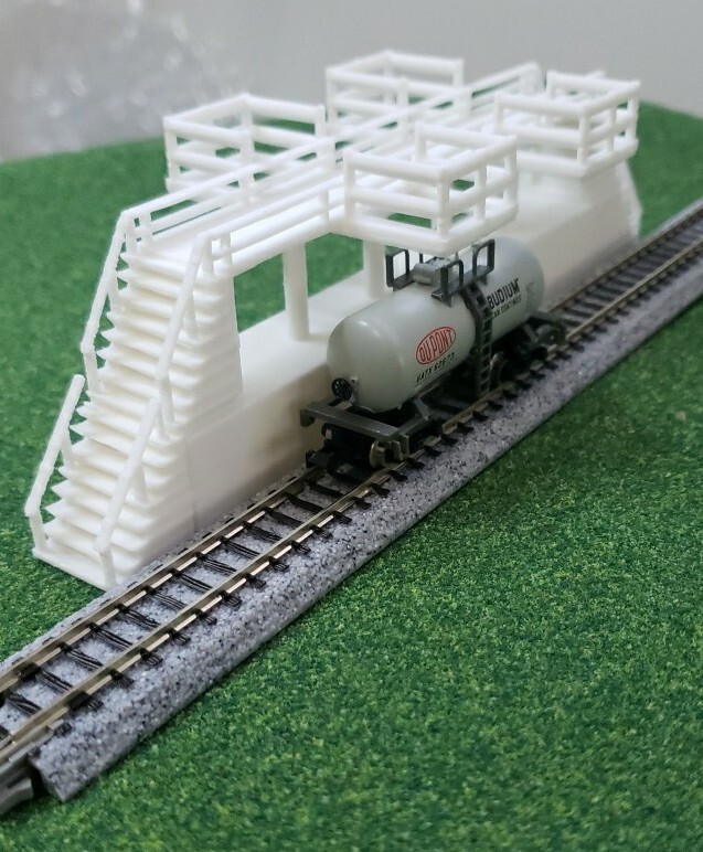 N Scale 1/160 Refueling Platform / Bulk Liquid Loading Platform -FREE SHIP