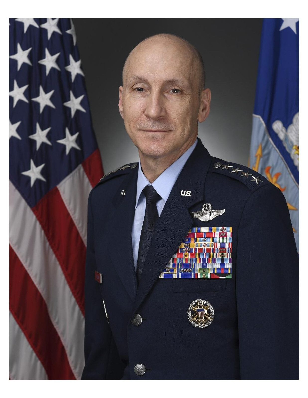United States Air Force General David W. Allvin 8x10 Photo #3 On 8.5" x 11"