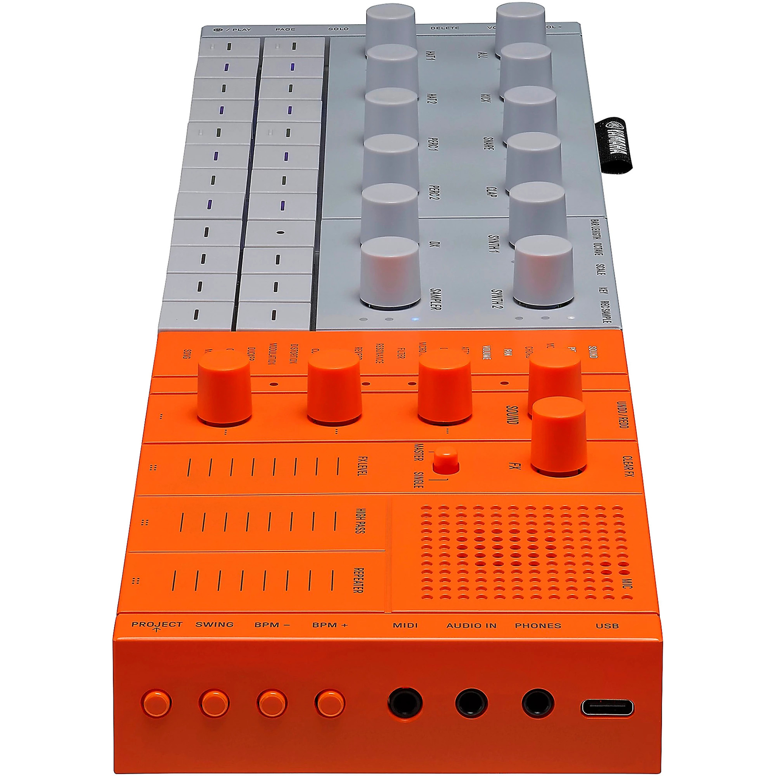 Yamaha SEQTRAK Mobile Music Ideastation, Orange/White